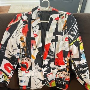 Men’s Multi Color Fashion Jacket